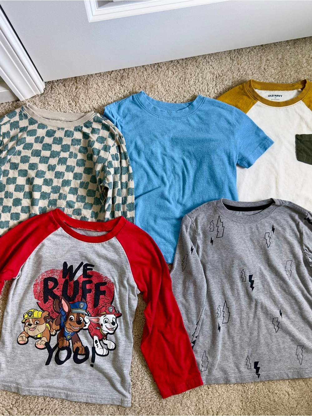 Boys 4T long/short sleeve bundle